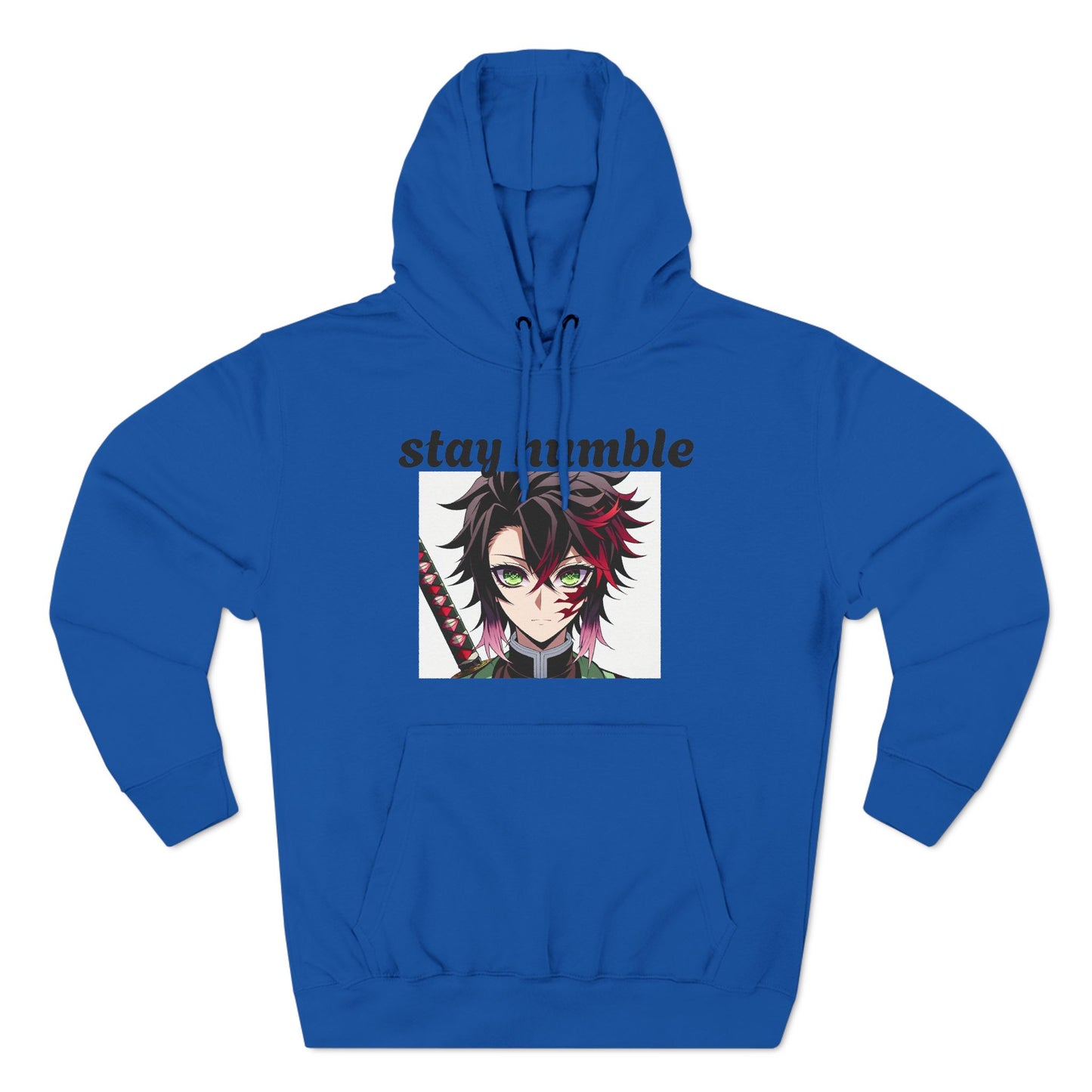 Three-Panel Fleece Hoodie