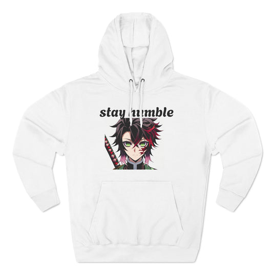 Three-Panel Fleece Hoodie